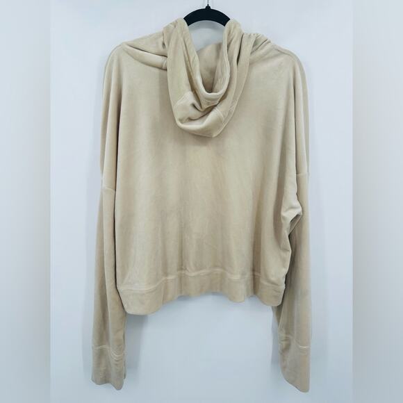 Offline | by Aerie Soft Relaxed Fit Crop Hoodie Size Extra Large - Picture 2 of 4